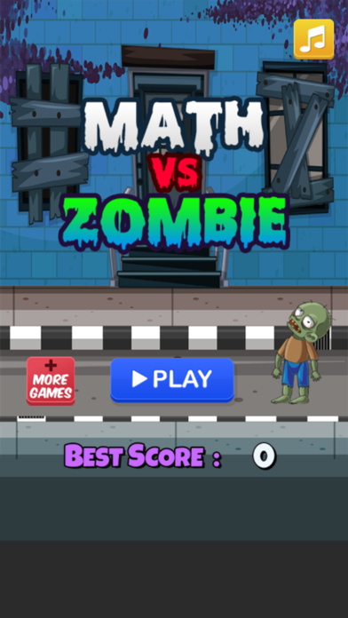 How to cancel & delete Math vs. Zombies : Math Games from iphone & ipad 1