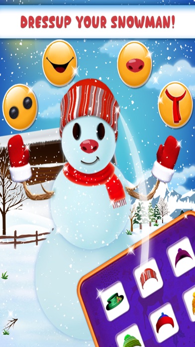 Frozen Snowman Maker Fun screenshot 4