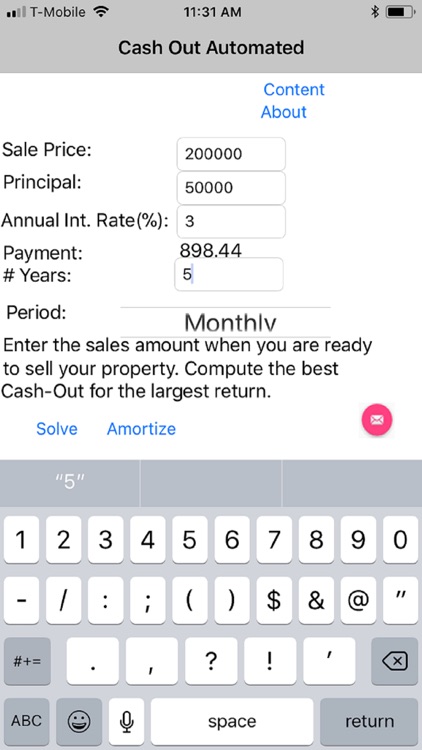 Amount of  CashOut Automated