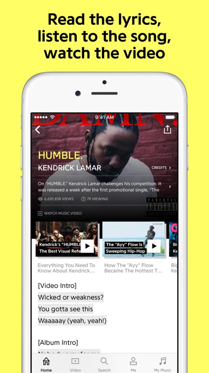 Genius: Song Lyrics & More screenshot-0