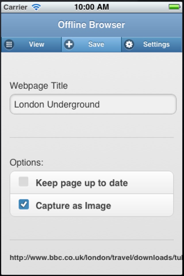 Offline Web Browser screenshot 3