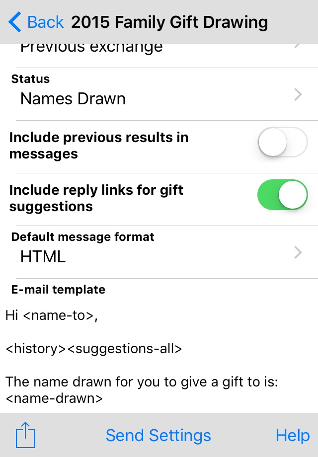 Gift Exchange Mobile screenshot 4