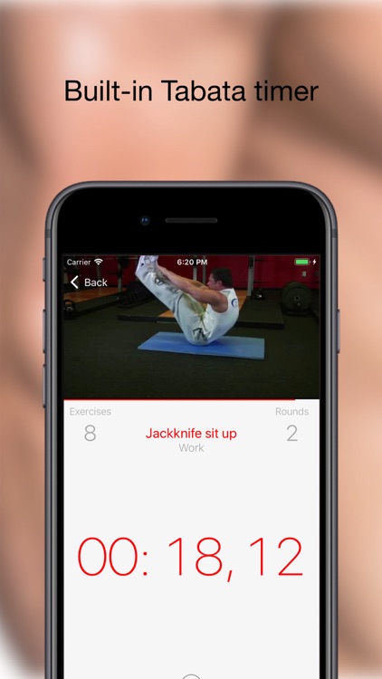 Six Pack Abs: Tabata Workout screenshot-3