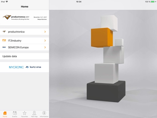 iPad Image of productronica