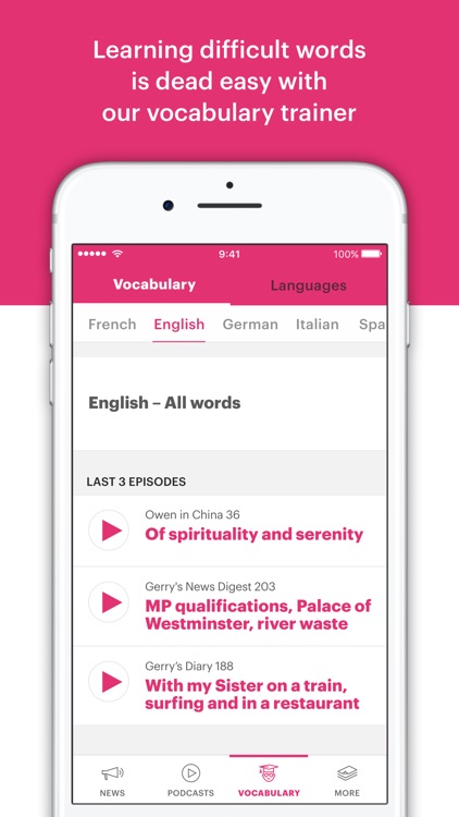 PodClub – learning languages screenshot-3