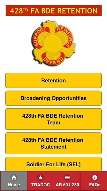 428th FA BDE Retention