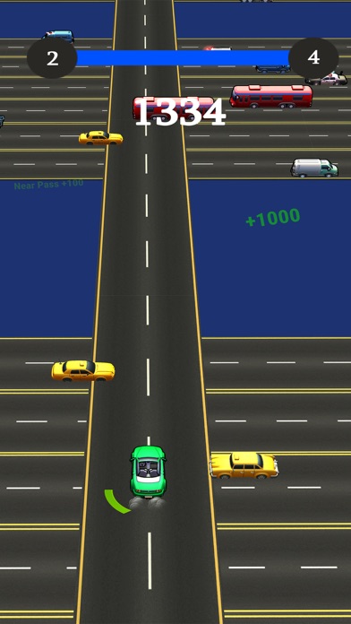 Car Run in Highway Traffic screenshot 4