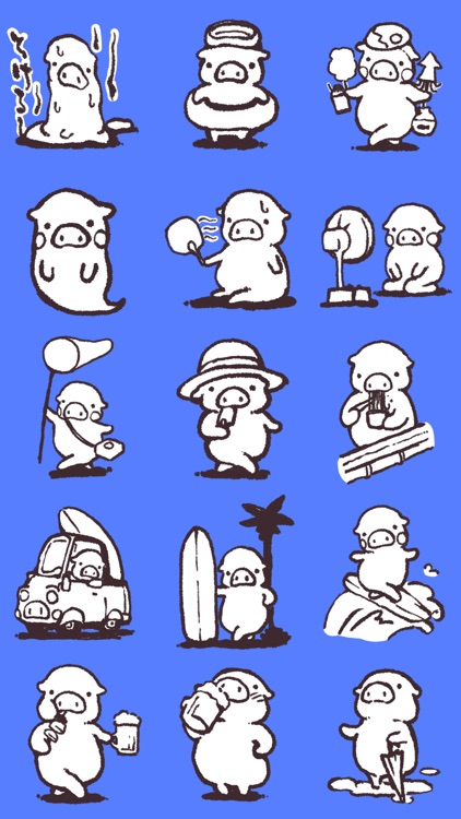 ゆるいブタの日常〈夏〉