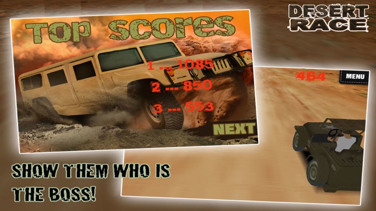 Desert Race 3D - Blood Brother screenshot-4