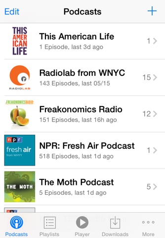 PodCruncher Podcast Player screenshot 2