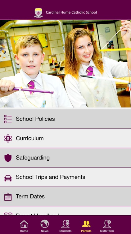 Cardinal Hume Catholic School screenshot-3