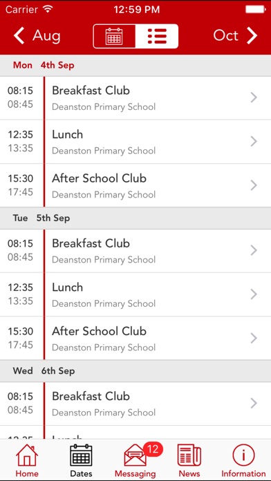 Deanston Primary School screenshot 2