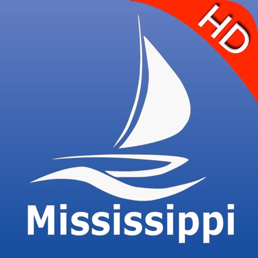 Mississippi Nautical Chart Pro