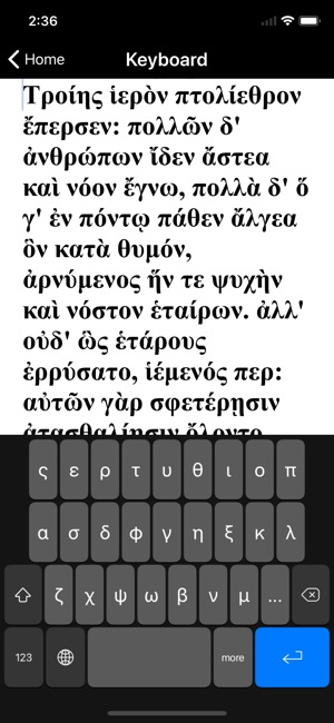 AGK Ancient Greek Keyboard(圖1)-速報App