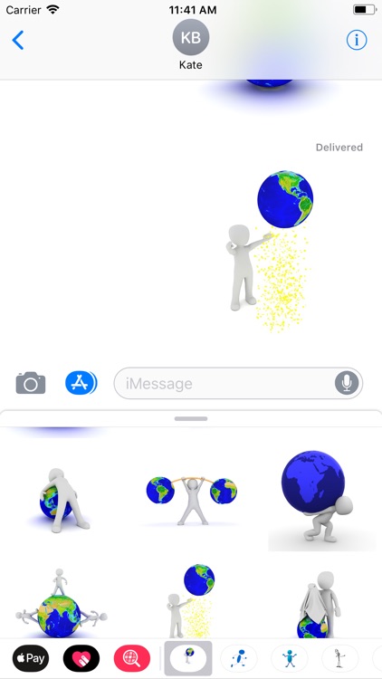 Earth and Human Sticker Pack screenshot-8