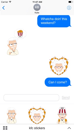 KFC Stickers(圖3)-速報App