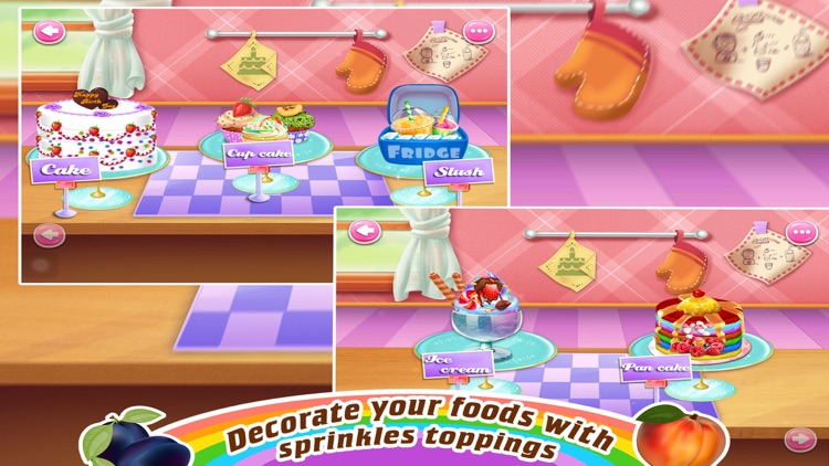 Rainbow Desserts Cooking Shop! screenshot-4