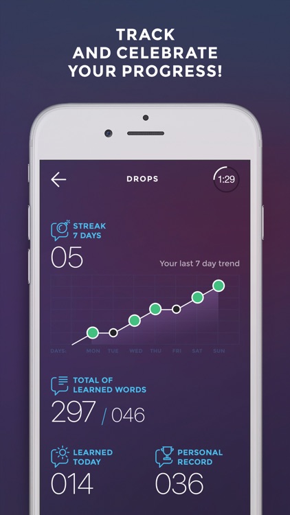 Drops: Learn Korean, Japanese, Chinese language screenshot-3