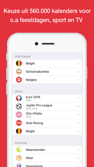 Feestdagen En Vakanties Belgie In De App Store