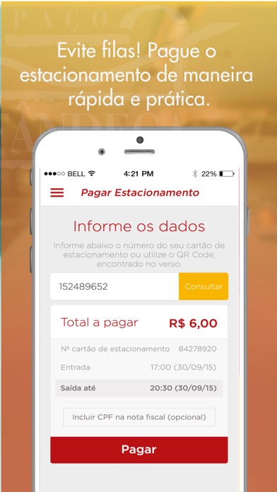 MobPark Paço Alfândega screenshot 2