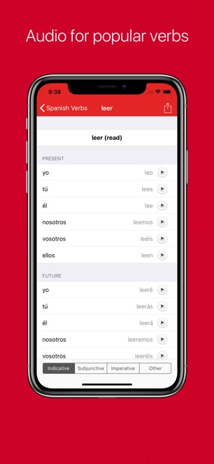 Spanish Verb Conjugator Pro(圖3)-速報App