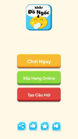 Game screenshot Ahihi Đồ Ngốc - hỏi ngu mod apk
