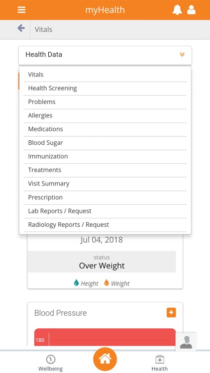 myHealth and Well Being screenshot-4