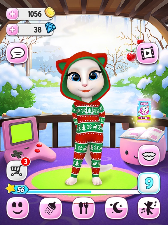 my talking angela cheats android