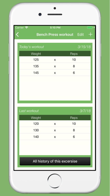 Gym Workout Tracker - Fitness