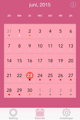 MyRing - contraceptive ring screenshot 2