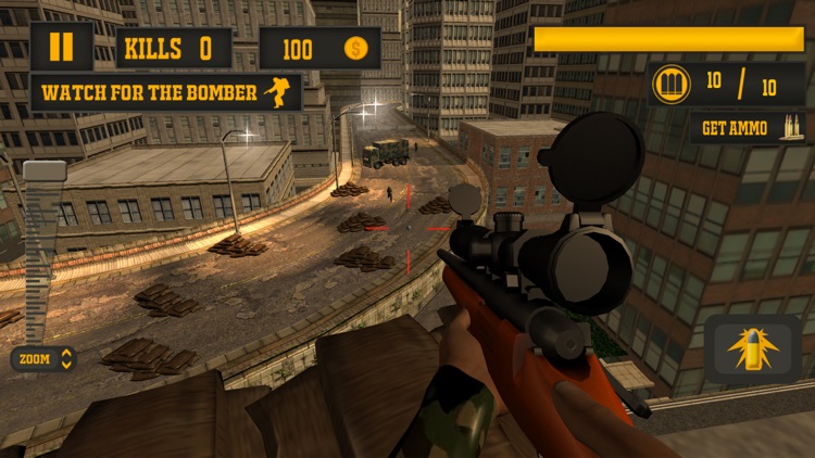 Sniper Gun Shooting Hero screenshot-4