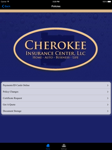 Cherokee Insurance Center HD screenshot 4