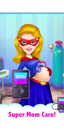 Game screenshot Superhero Mommys NewBorn Baby apk