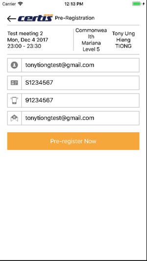 Certis Guest Pre-Registration(圖4)-速報App