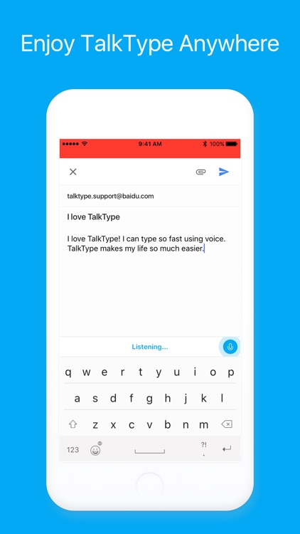 TalkType Voice Keyboard screenshot-4