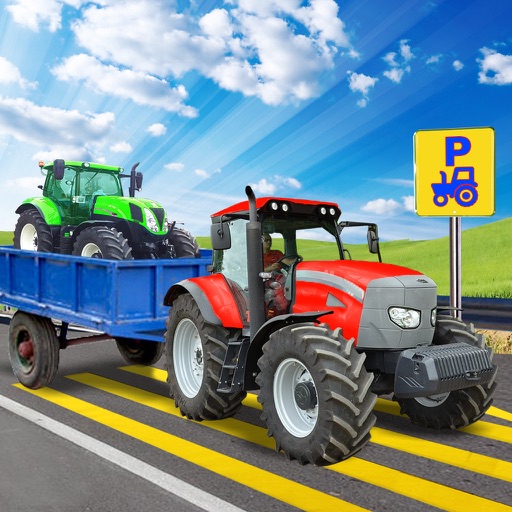 Real Tractor Parking 3D icon