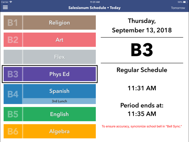 Salesianum Schedule: Student(圖1)-速報App