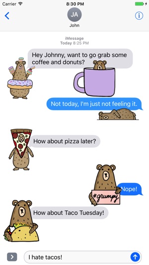 Grumpy Bear Stickers(圖2)-速報App