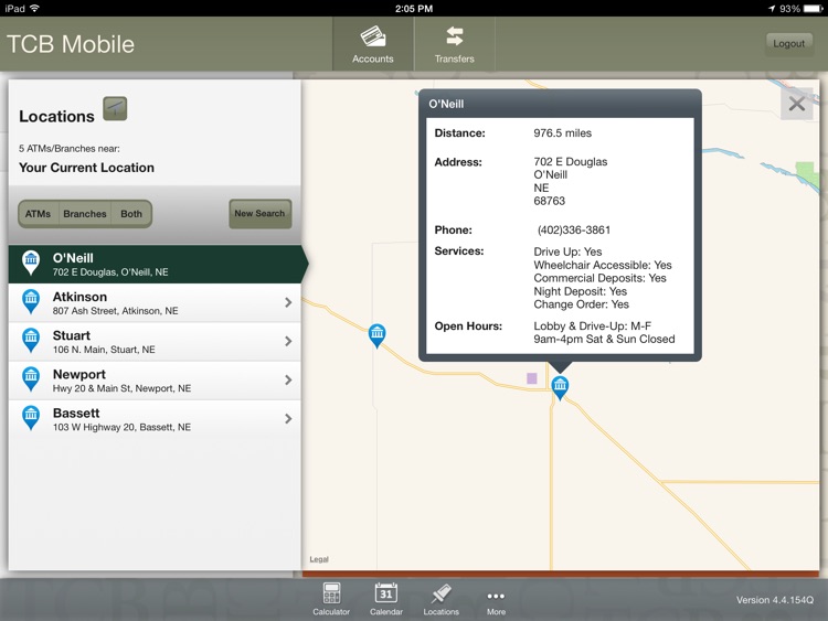 The Tri-County Bank Mobile Banking for iPad screenshot-4