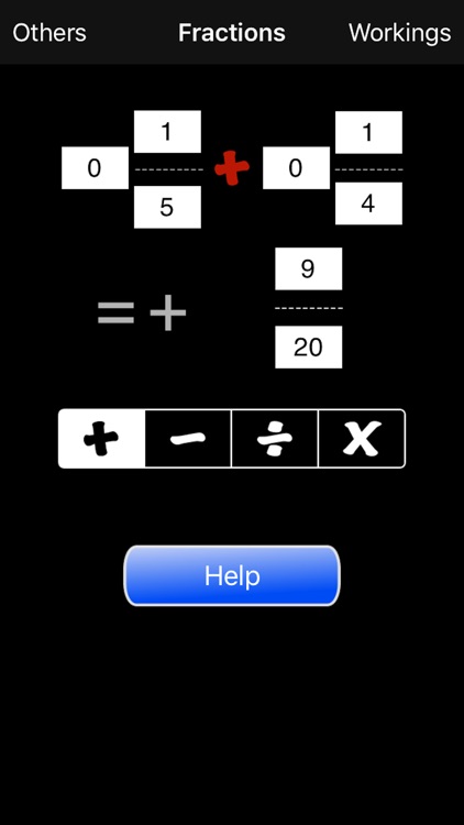Fractions Calculator
