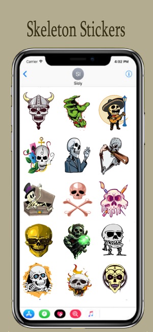 Skelton Army Stickers Pack(圖2)-速報App