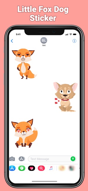 Little Fox Emojis(圖4)-速報App