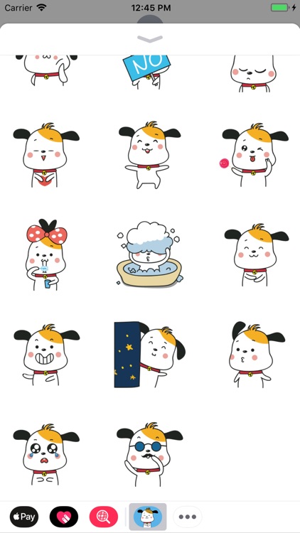 Little Puppy Animated Stickers