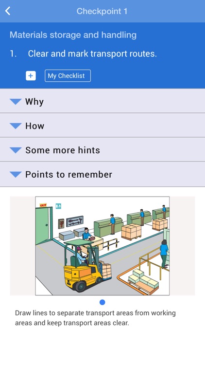 Ergonomic Checkpoints