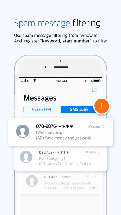 whowho - Spam block & CallerID