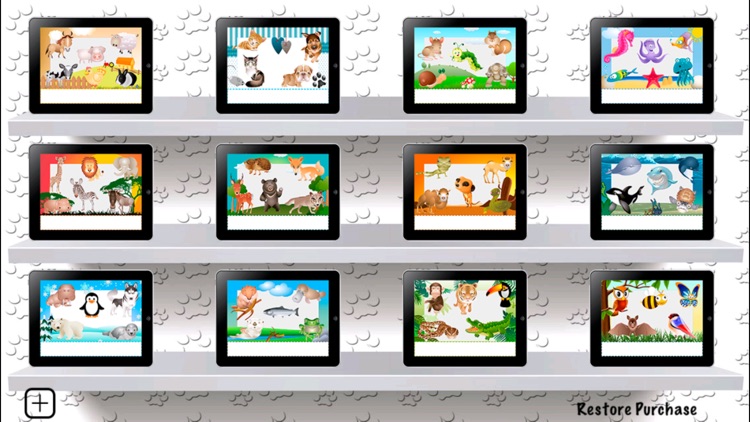 Kids games - Animals cards Fun