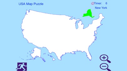 USA Map Puzzle Game screenshot 3