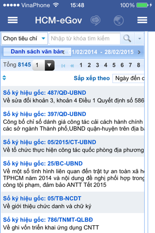HCM eGov for iPhone screenshot 4