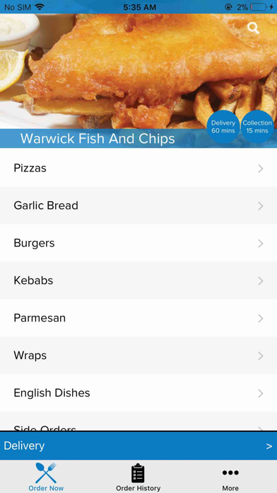 How to cancel & delete Warwick Fish And Chips from iphone & ipad 1