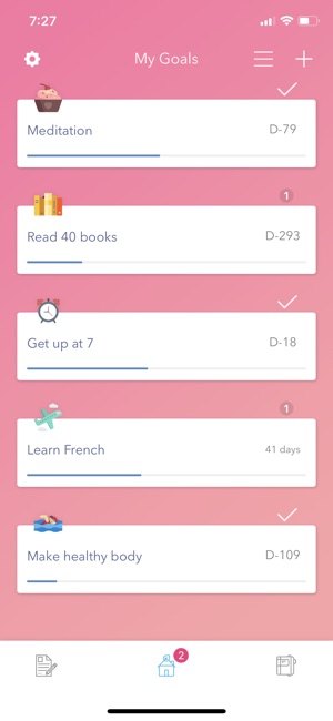 Weple Diary Pro - Goal, Habit